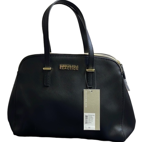 KENNETH Cole Reaction KN1659 Arbol Dome Satchel (BLACK) - Picture 1 of 8